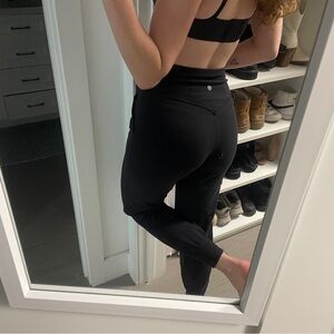 Lululemon Black Full-Length Jogger Pants